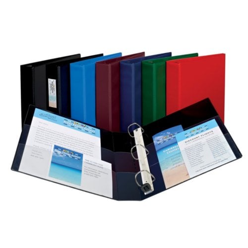 Avery 1.5" Assorted Heavy Duty View Binders with One Touch EZD Ring 12pk - 79831