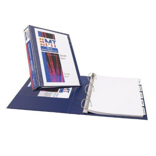 Avery 1 1/2" Blue Durable Slant Ring View Binders 12pk - 17024
