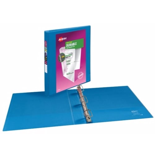 Avery 1" Assorted Durable Slant Ring View Binders 12pk - 17018