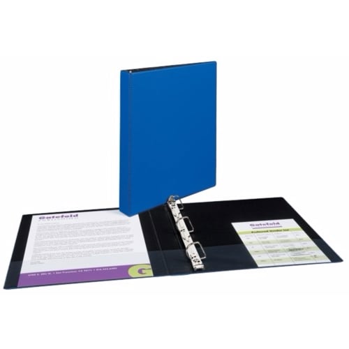 Avery 1" Navy Blue Durable Slant Ring Binders 12pk - 27251