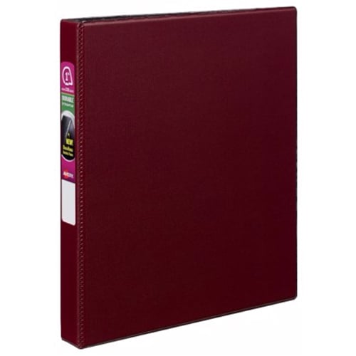 Avery 1" Burgundy Durable Slant Ring Binders 12pk - 27252