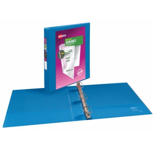 Avery 1" Dark Blue Durable View Binders with Slant Ring 6pk - 17831
