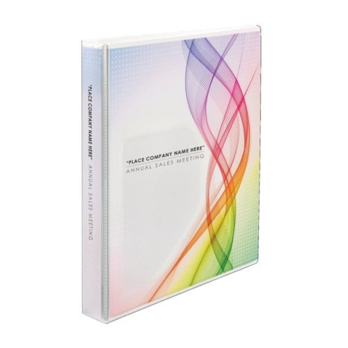 Avery 1" Digital Smoke Designer View Binders with Slant Ring - 6pk