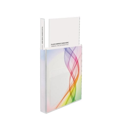 Avery 1" Digital Smoke Designer View Binders with Slant Ring - 6pk