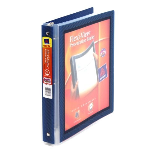 Avery 1" Assorted Color Flexi-View Binders 12pk - 17688