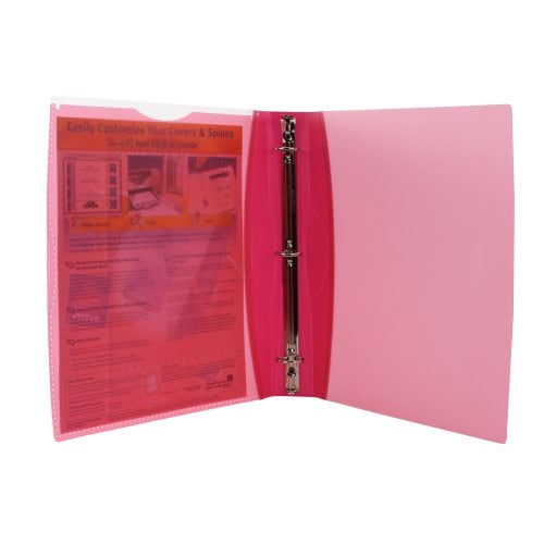 Avery 1" Assorted Color Silhouette Flexible View Binders (6pk) - 17202