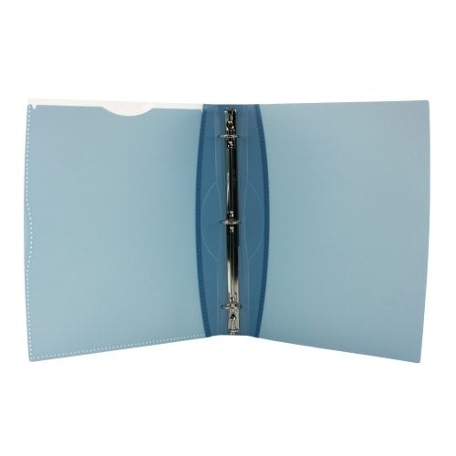 Avery 1" Assorted Color Silhouette Flexible View Binders (6pk) - 17202