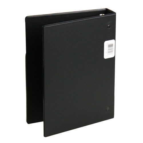 Avery 1" Black Durable Half Size Round Ring Binder w/ Label Holder 6pk - 27257 - Clearance Sale