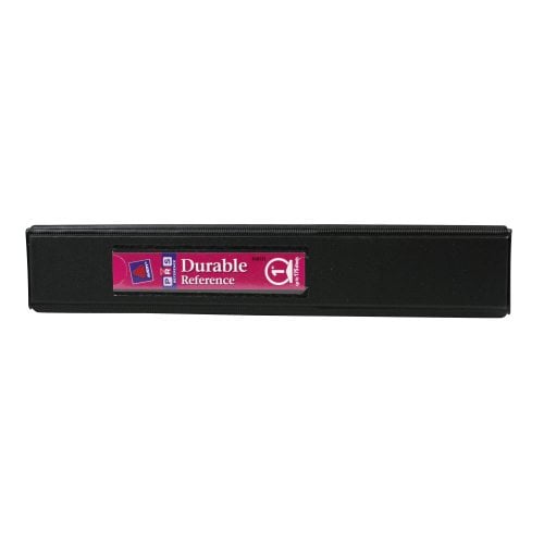 Avery 1" Black Durable Half Size Round Ring Binder w/ Label Holder 6pk - 27257 - Clearance Sale