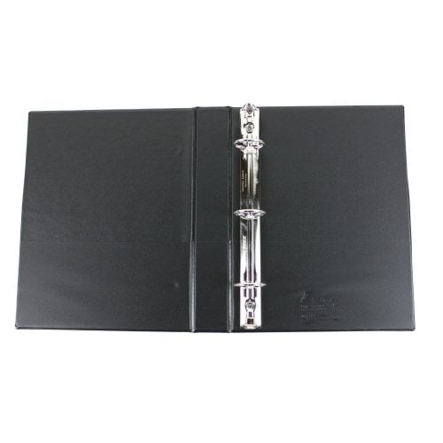 Avery 1" Black Durable Half Size Round Ring Binder w/ Label Holder 6pk - 27257 - Clearance Sale