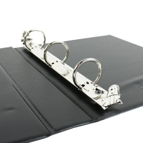 Avery 1" Black Durable Half Size Round Ring Binder w/ Label Holder 6pk - 27257 - Clearance Sale