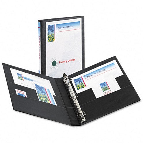 Avery 1" Black Durable View Binders with EZD Rings 12pk - 09300 - Clearance Sale