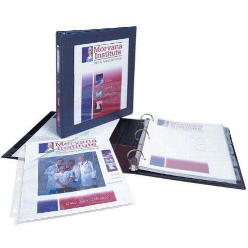 Avery 1" Black Framed One Touch EZD Ring View Binders 12pk - 68054