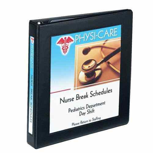 Avery 1" Black Framed One Touch EZD Ring View Binders 12pk - 68054