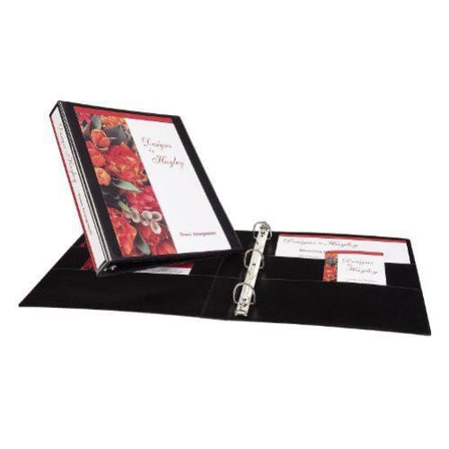 Avery 1" Black Non-Stick Heavy Duty View Binders 12pk - 05300