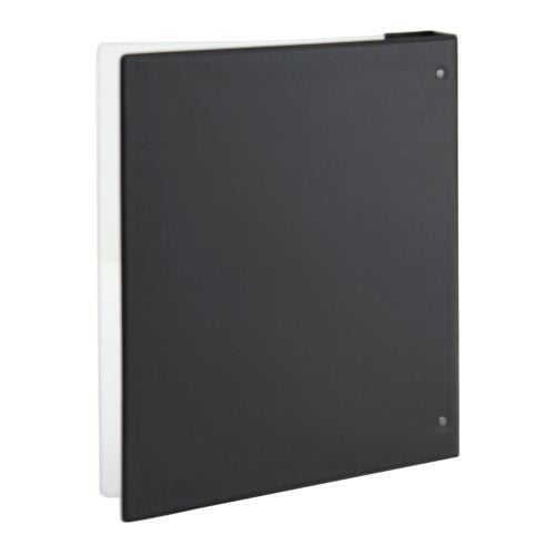 Avery 1" Black See-Thru Round Ring Binders 12pk - 10852