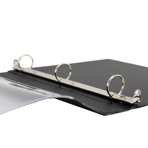 Avery 1" Black See-Thru Round Ring Binders 12pk - 10852