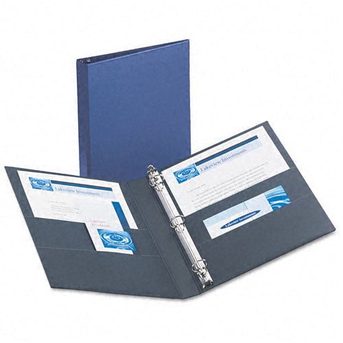 Avery 1" Navy Blue Durable Slant Ring Binders 12pk - 27251