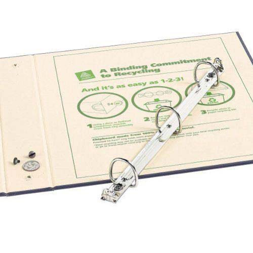 Avery 1" Blue Recyclable Slant Ring Binders (12pk) - 50001