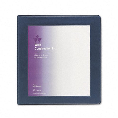 Avery 1" Navy Framed One Touch EZD Ring View Binders  12pk - 68055