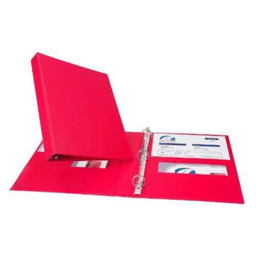 Avery 1" Red Durable Slant Ring Binders 12pk - 27201