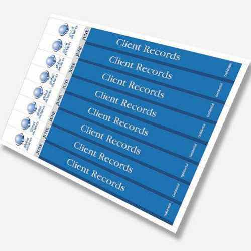 Avery 1" White Binder Spine Inserts 40pk - 89103 - Clearance Sale