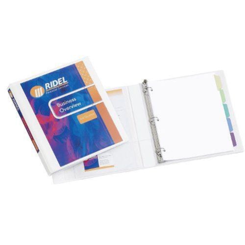 Avery 1" White Design Edge EZ-Turn Binders (6pk) - 68082