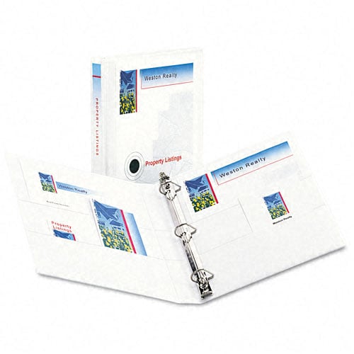 Avery 1" White Durable View Binders with EZD Rings 12pk - 09301