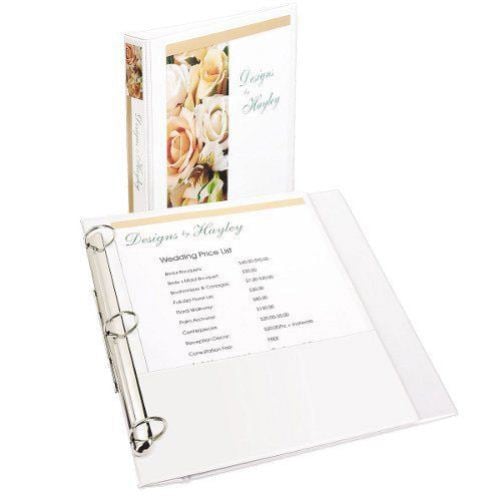 Avery 1" White Flip Back 360 View Binders 12pk - 17560