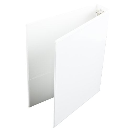 Avery 1" White Half Size Economy View Round Ring Binder 12pk - 05806