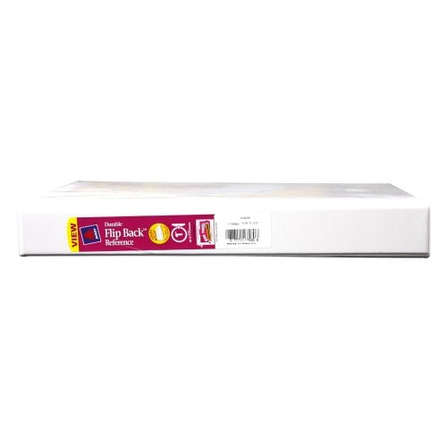 Avery 1" White Heavy Duty Flip Back 360 View Binders 12pk - 17580