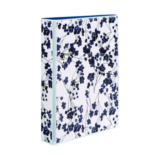 Avery 1" Painted Floral 5.5" x 8.5" Mini Durable Round Ring Binders 6pk - 18444