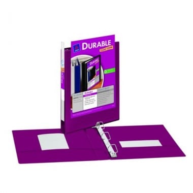 Avery Pink Durable Slant Ring View Binders