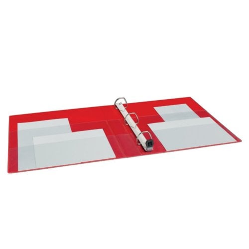 Avery Red Heavy Duty View Binders with One Touch EZD Ring
