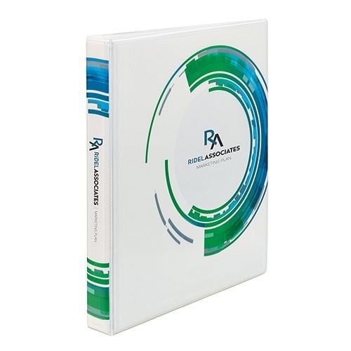 Avery 1" Tech Circles Designer View Binders with Slant Ring 6pk - 18632