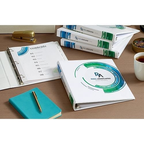 Avery 2" Tech Circles Designer View Binders with Slant Ring 6pk - 18633