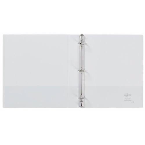 Avery 1" White Durable Slant Ring View Binders 12pk - 17012