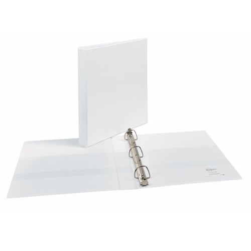 Avery 1" White Durable View Binders with EZD Rings 12pk - 09301