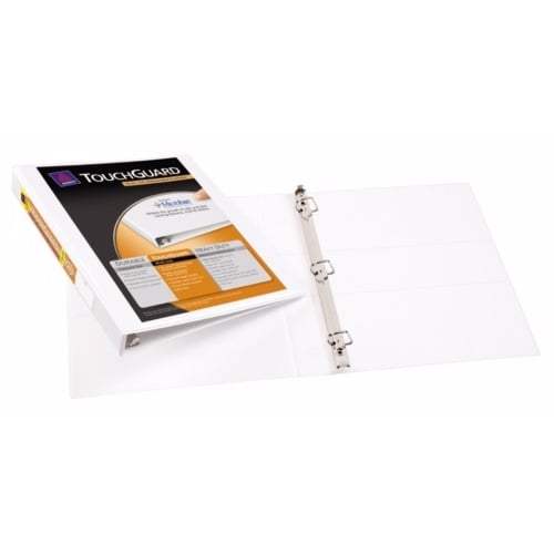 Avery 1" White Touchguard Antimicrobial Binders 12pk - 17141