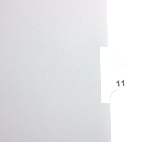 Avery 11 Individual Number Legal Index Avery Style Dividers 25pk - 11921