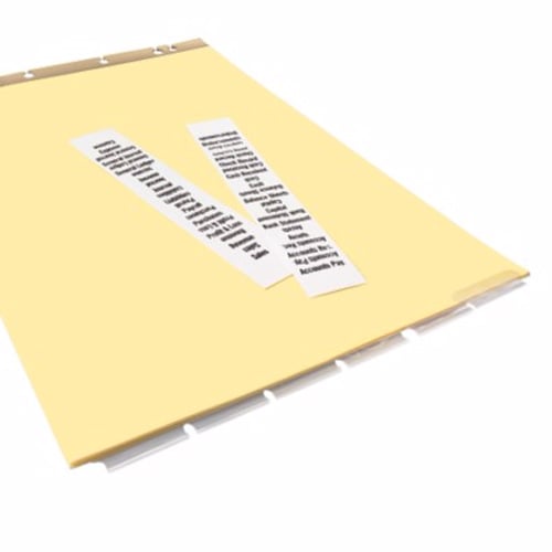 Avery 11" x 17" Insertable Tab Post Binder Dividers - 11644