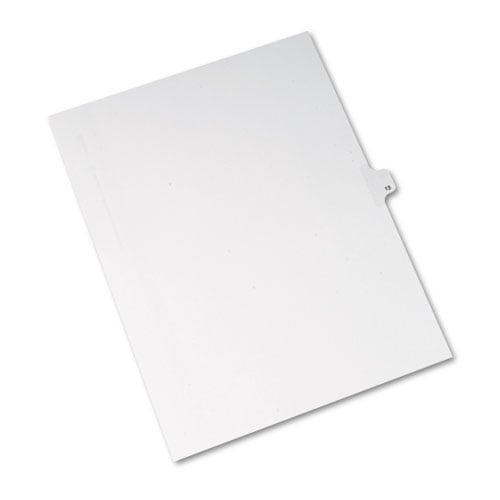 Avery 13 Individual Number Legal Index Allstate Style Dividers 25pk - 82211 - Clearance Sale