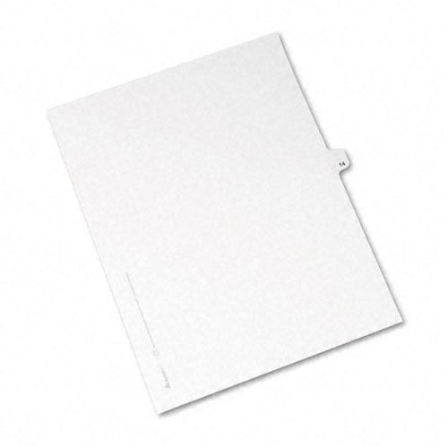 Avery 14 Individual Number Legal Index Avery Style Dividers 25pk - 11924 - Clearance Sale