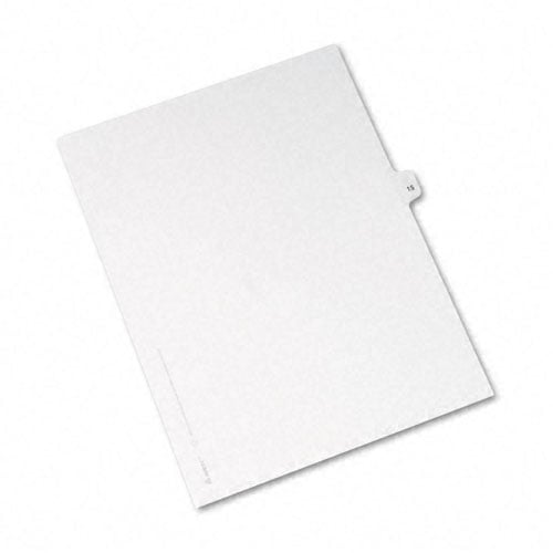 Avery 15 Individual Number Legal Index Avery Style Dividers 25pk - 11925 - Clearance Sale