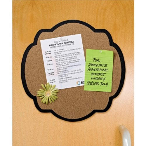 Avery 15" x 15" Cork Message Board - 21854