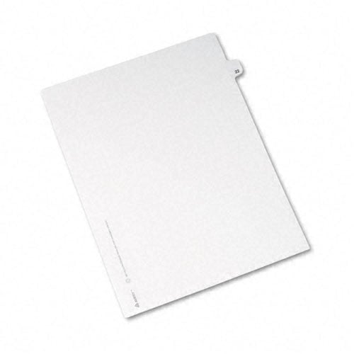 Avery 18 Individual Number Legal Index Avery Style Dividers 25pk - 1018 - Clearance Sale