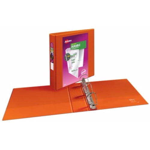 Avery 2" Assorted Durable Slant Ring View Binders 6pk - 17038