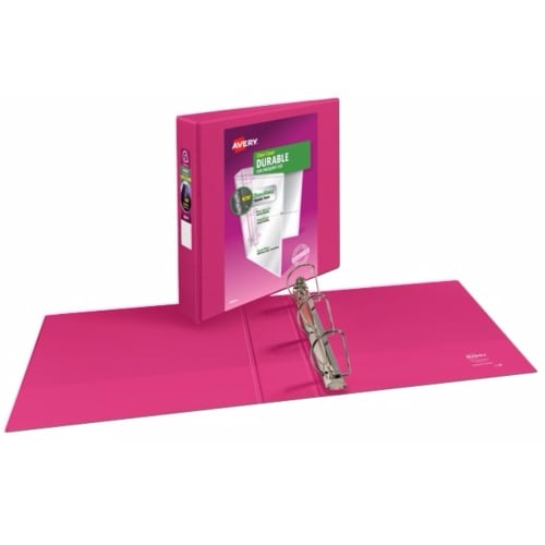 Avery 2" Assorted Durable Slant Ring View Binders 6pk - 17038