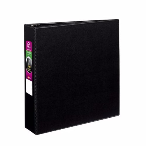 Avery 2" Black Durable EZD Ring Binders (12pk) - 07501