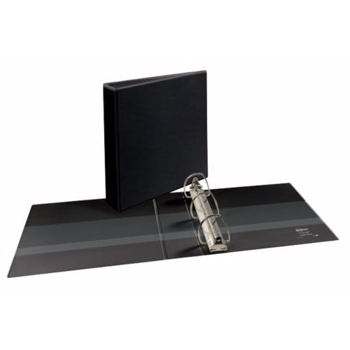 Avery 2" Black Durable View Binders with EZD Rings 12pk - 09500